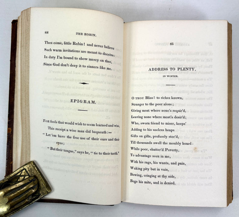 Poems Descriptive of Rural Life and Scenery, by John Clare, Taylor and Hessey, 1820