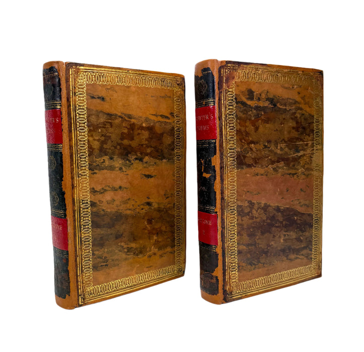 Poems by William Cowper, of the Inner Temple, Esq.; In Two Volumes, J. Johnson, 1808, In Clamshell Box