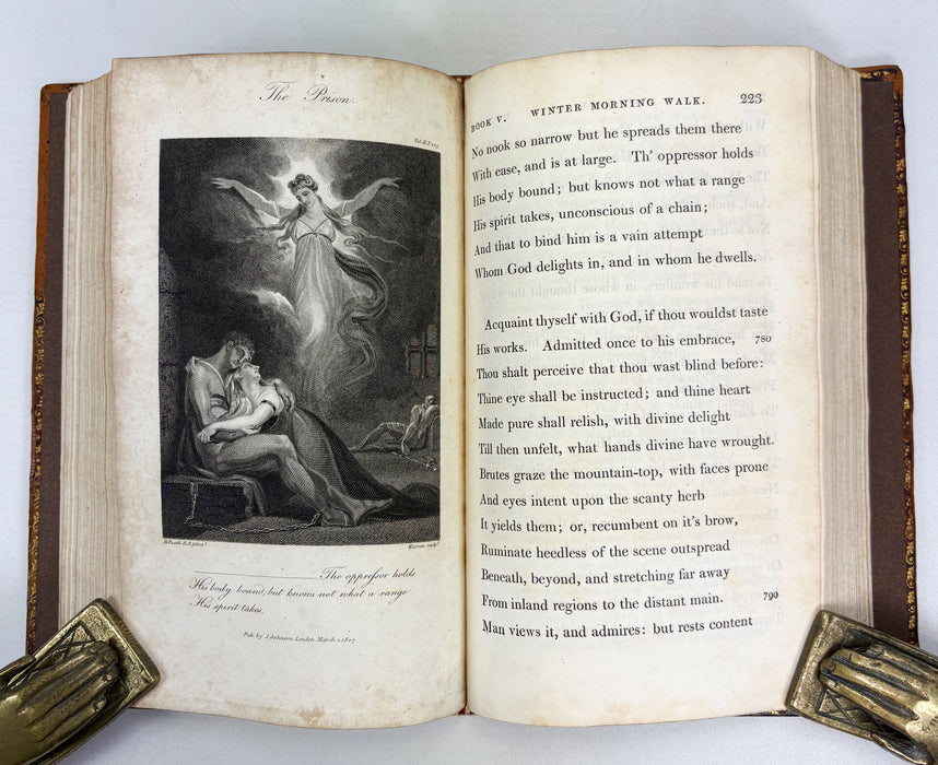 Poems by William Cowper, of the Inner Temple, Esq.; In Two Volumes, J. Johnson, 1808, In Clamshell Box
