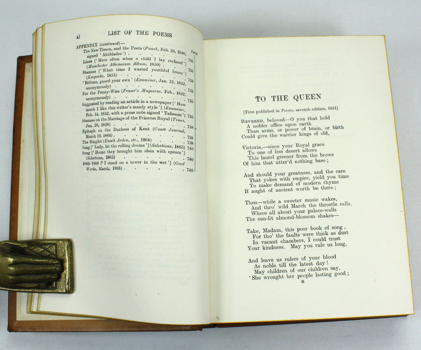 Poems of Tennyson, T. Herbert Warren, Henry Frowde, Oxford University Press, 1912