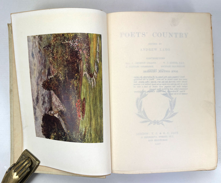Poet's Country, edited by Andrew Lang, with Fifty Illustrations in Colour by Francis S. Walker, 1907