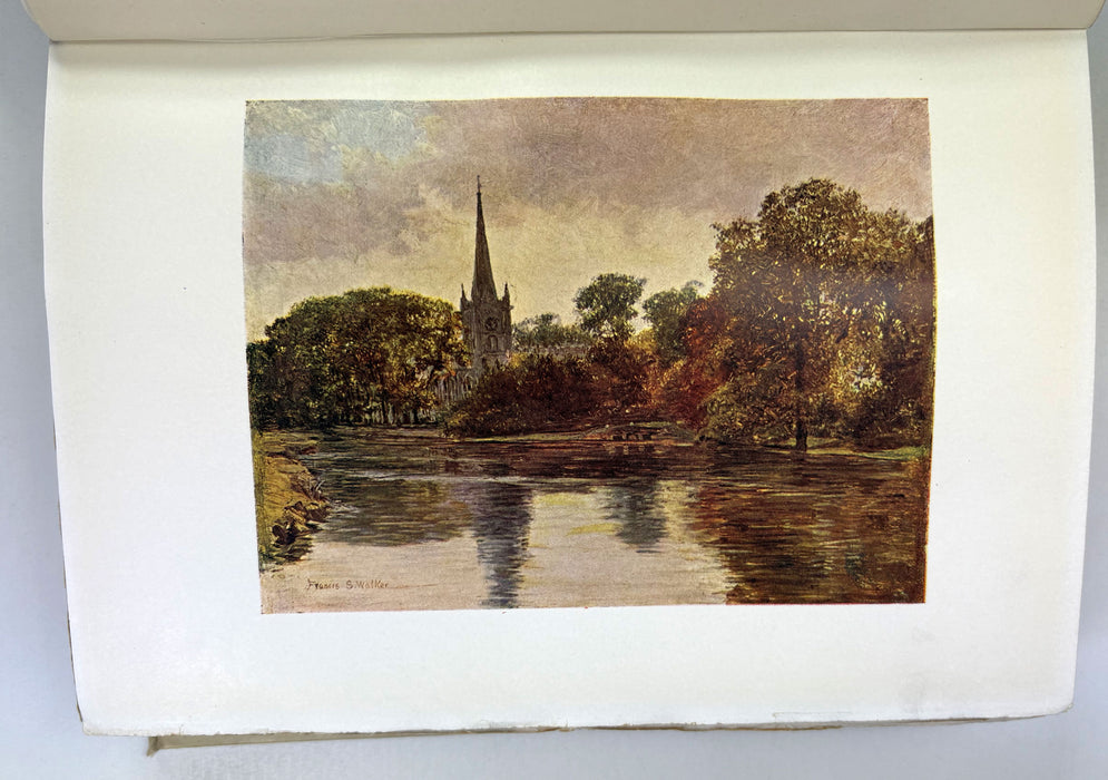 Poet's Country, edited by Andrew Lang, with Fifty Illustrations in Colour by Francis S. Walker, 1907