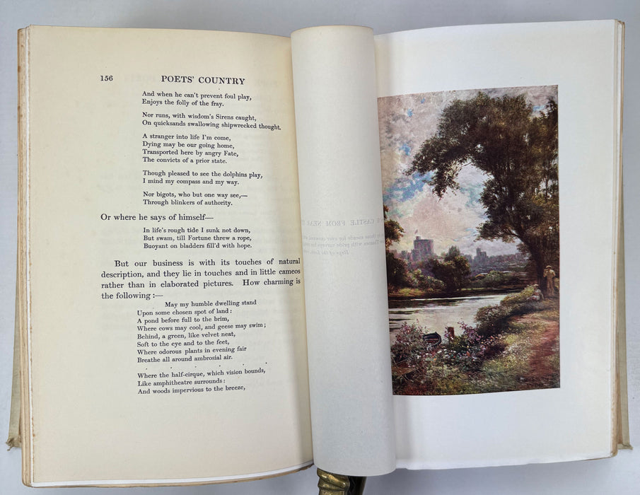 Poet's Country, edited by Andrew Lang, with Fifty Illustrations in Colour by Francis S. Walker, 1907