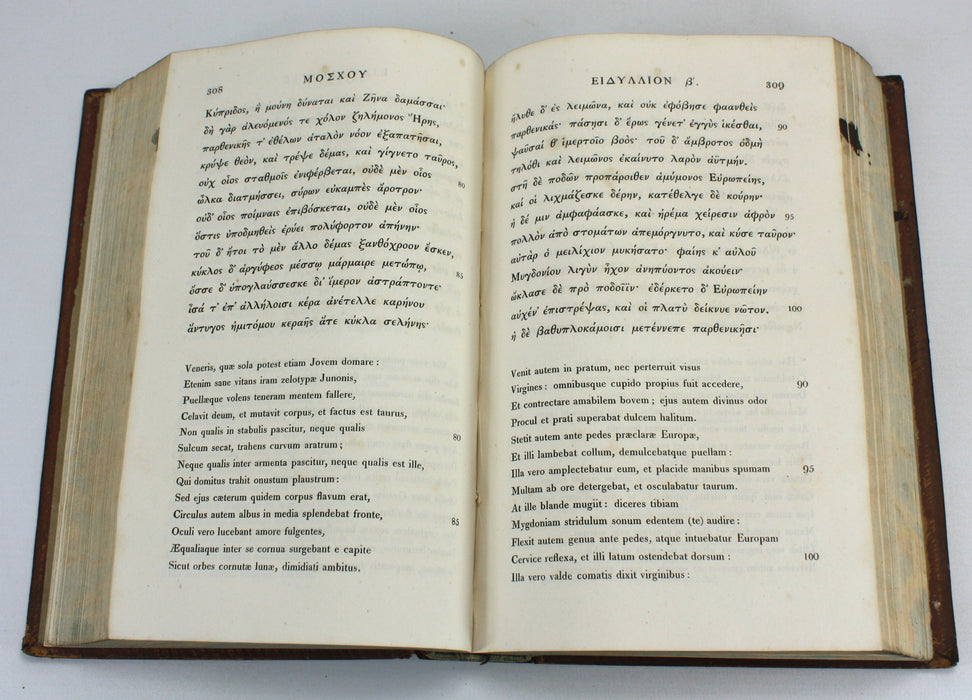 Poetae Bucolici Graeci sive Theocriti Bionis et Moschi, Thomas Briggs, 1821