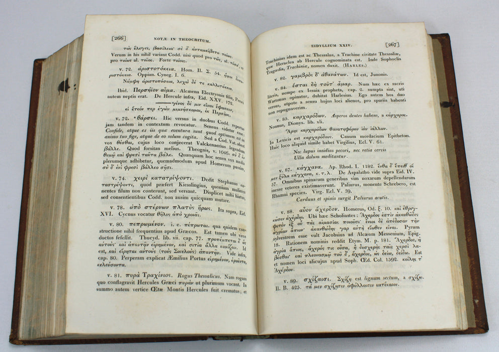 Poetae Bucolici Graeci sive Theocriti Bionis et Moschi, Thomas Briggs, 1821