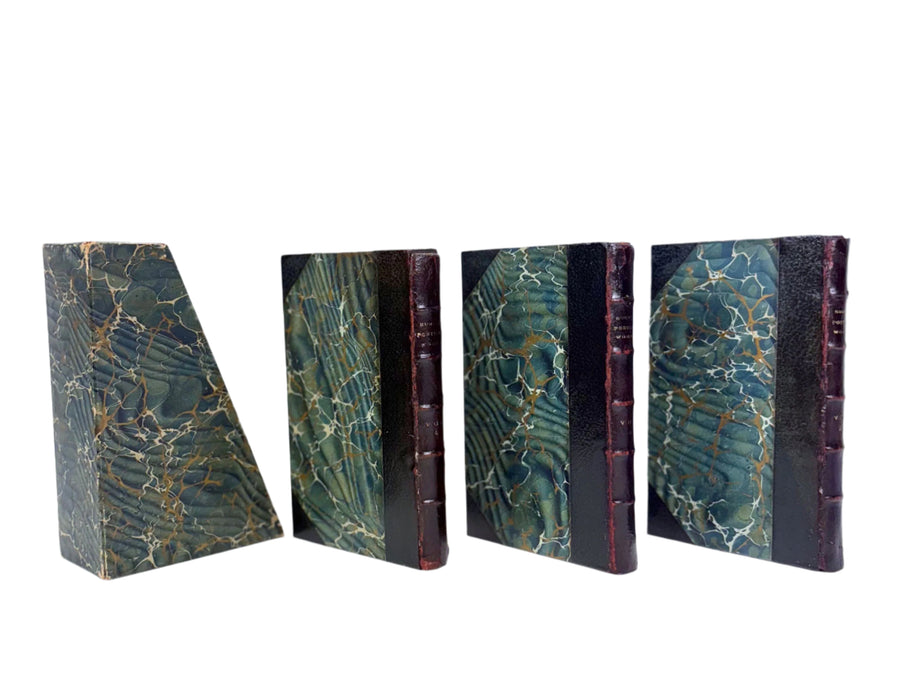 Poetical Works of Robert Burns, Published by Walter Scott, 3 Volume prize presentation set