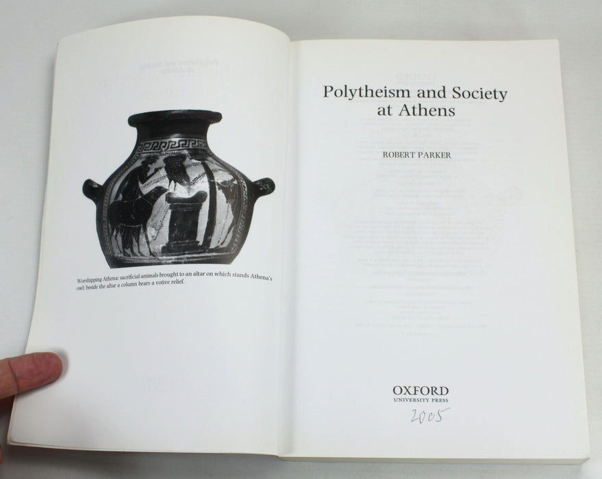Polytheism and Society at Athens, Robert Parker, 2007