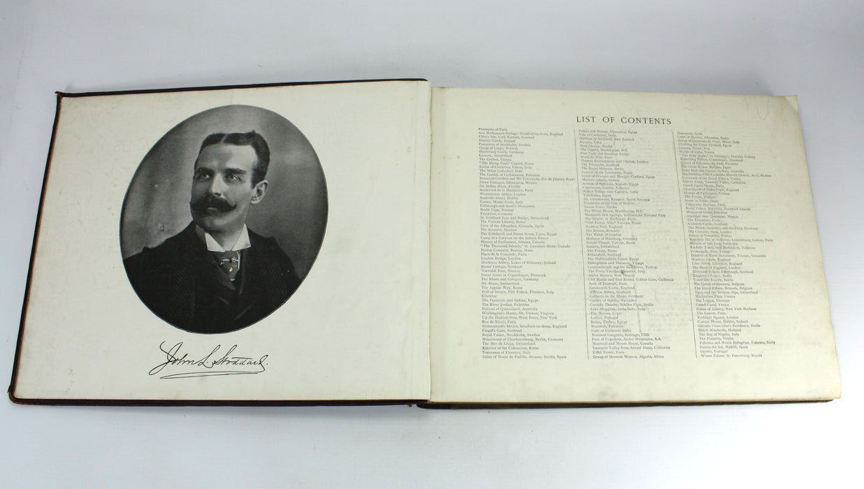 Portfolio of Photographs of Famous Cities, Scenes and Paintings, John L. Stoddard, Werner, c. 1890s