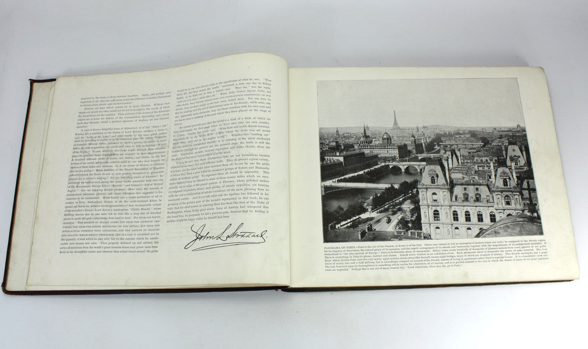 Portfolio of Photographs of Famous Cities, Scenes and Paintings, John L. Stoddard, Werner, c. 1890s