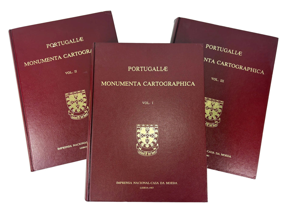 Portugaliae Monumenta Cartographica. By Armando Cortesão and Avelino Teixeira da Mota, 1987 - Portuguese maps from 1470-1620