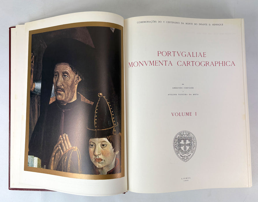 Portugaliae Monumenta Cartographica. By Armando Cortesão and Avelino Teixeira da Mota, 1987 - Portuguese maps from 1470-1620