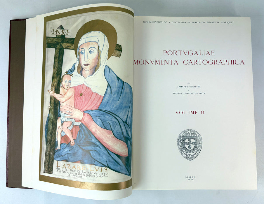 Portugaliae Monumenta Cartographica. By Armando Cortesão and Avelino Teixeira da Mota, 1987 - Portuguese maps from 1470-1620