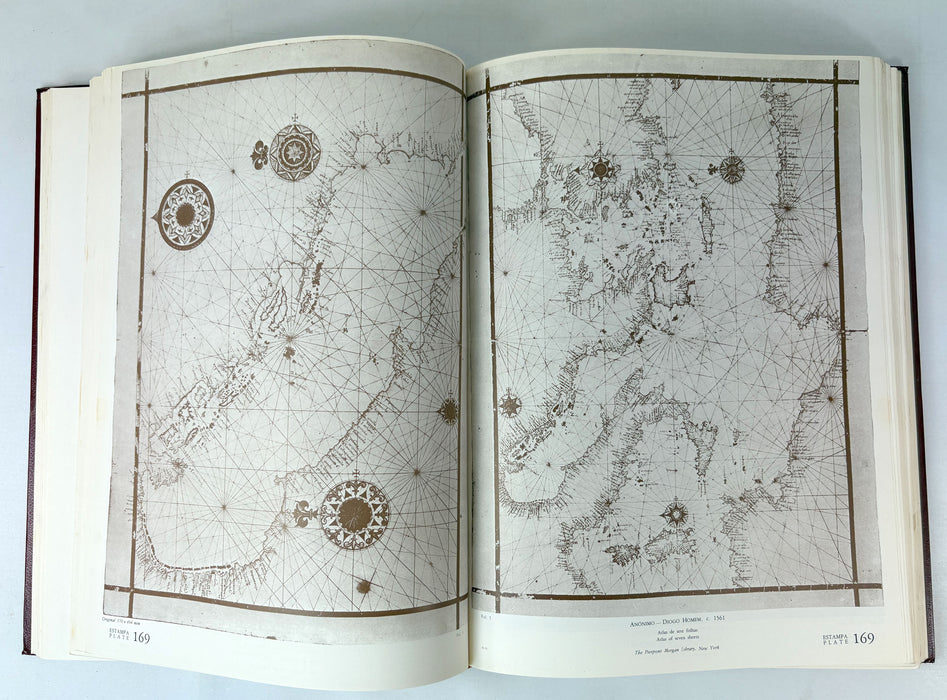 Portugaliae Monumenta Cartographica. By Armando Cortesão and Avelino Teixeira da Mota, 1987 - Portuguese maps from 1470-1620