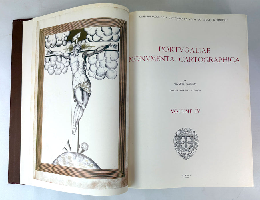 Portugaliae Monumenta Cartographica. By Armando Cortesão and Avelino Teixeira da Mota, 1987 - Portuguese maps from 1470-1620