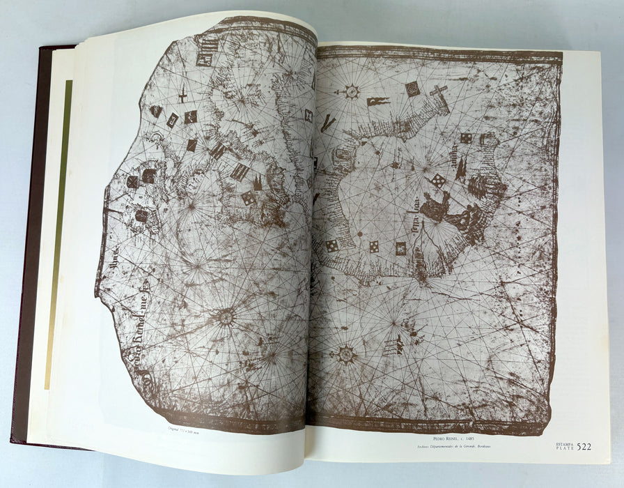 Portugaliae Monumenta Cartographica. By Armando Cortesão and Avelino Teixeira da Mota, 1987 - Portuguese maps from 1470-1620