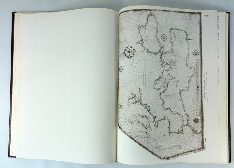 Portugaliae Monumenta Cartographica. By Armando Cortesão and Avelino Teixeira da Mota, 1987 - Portuguese maps from 1470-1620