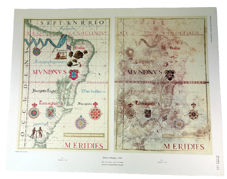 Portugaliae Monumenta Cartographica. By Armando Cortesão and Avelino Teixeira da Mota, 1987 - Portuguese maps from 1470-1620