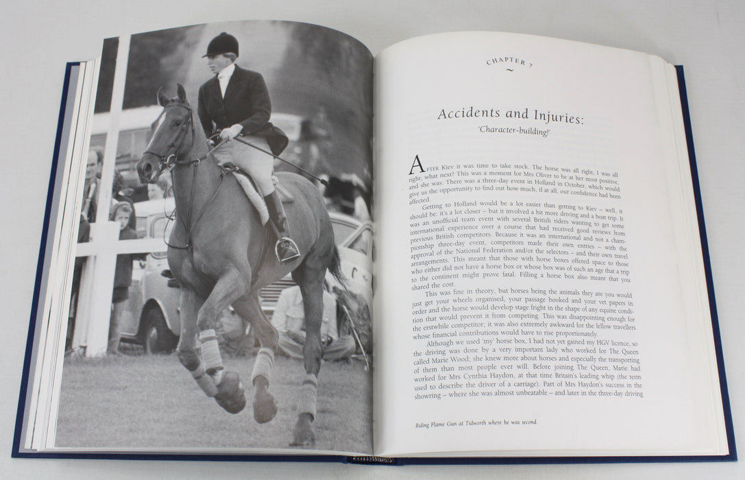 Princess Anne; Royal Wedding Programme from 1973, and Riding Through My Life, 1991