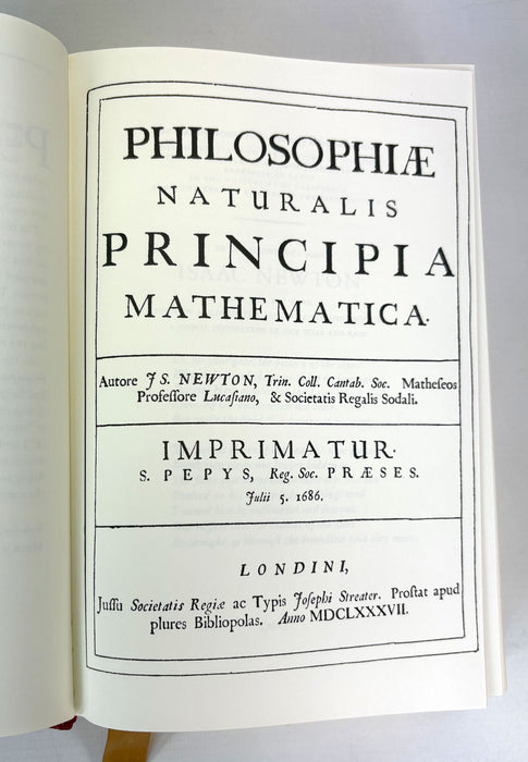 Principia Mathematica; Sir Isaac Newton's Mathematical Principles of Natural Philosophy and His System of the World; Motte's English Translation. Easton Press Collector's Edition, 2000