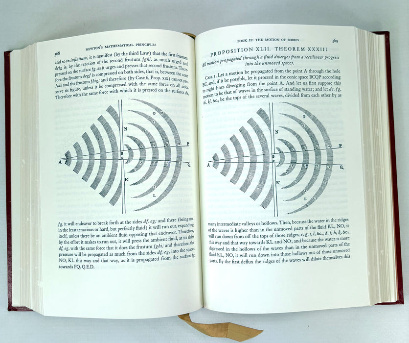 Principia Mathematica; Sir Isaac Newton's Mathematical Principles of Natural Philosophy and His System of the World; Motte's English Translation. Easton Press Collector's Edition, 2000