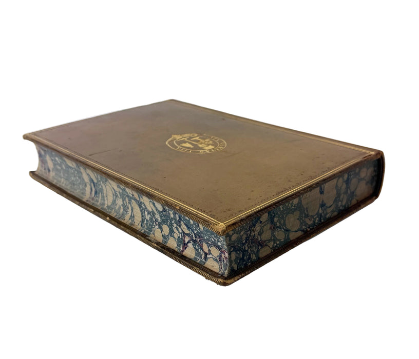 Q. Horatii Flacci Opera Illustrated from Antique Gems by C.W. King, Text by H.A.J. Munro, 1869. Prize binding attested by G. G. Ramsay