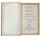 An open antique book showing the title page of 'The Duties of Religion and Morality' by Henry Tuke, with aged beige paper and brown edges on a light background.