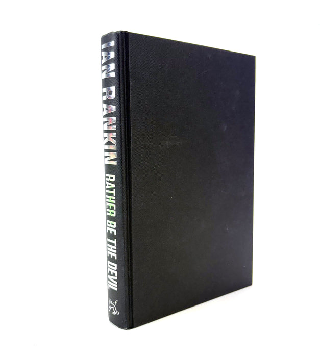 Rather Be The Devil, Ian Rankin, 2016, Signed, Lined and Doodled