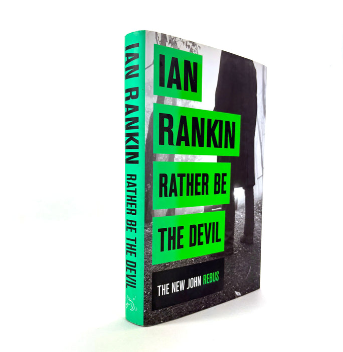 Rather Be The Devil, Ian Rankin, 2016, Signed, Lined and Doodled