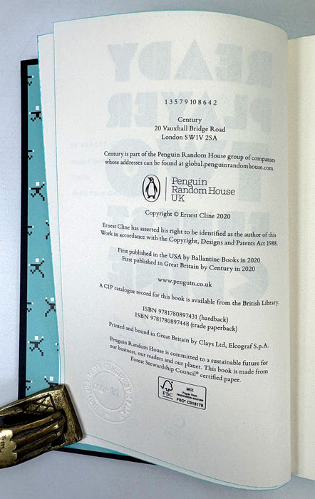 Ready Player One & Ready Player Two, Ernest Cline, numbered limited first editions, 2020, Signed