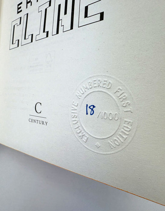 Ready Player One & Ready Player Two, Ernest Cline, numbered limited first editions, 2020, Signed