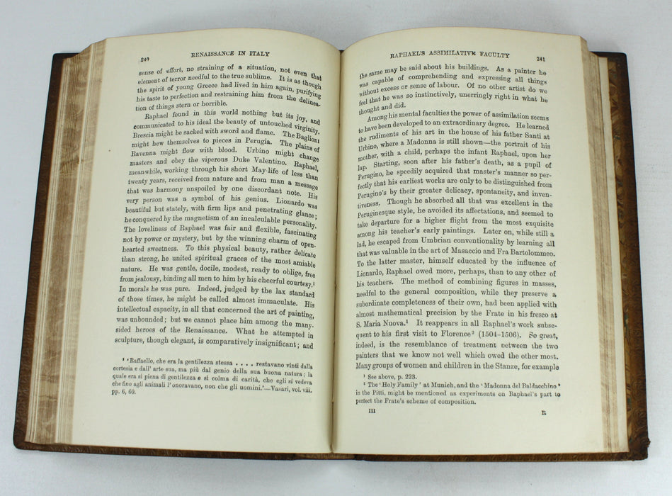 Renaissance In Italy; The Fine Arts, John Addington Symonds, 1901