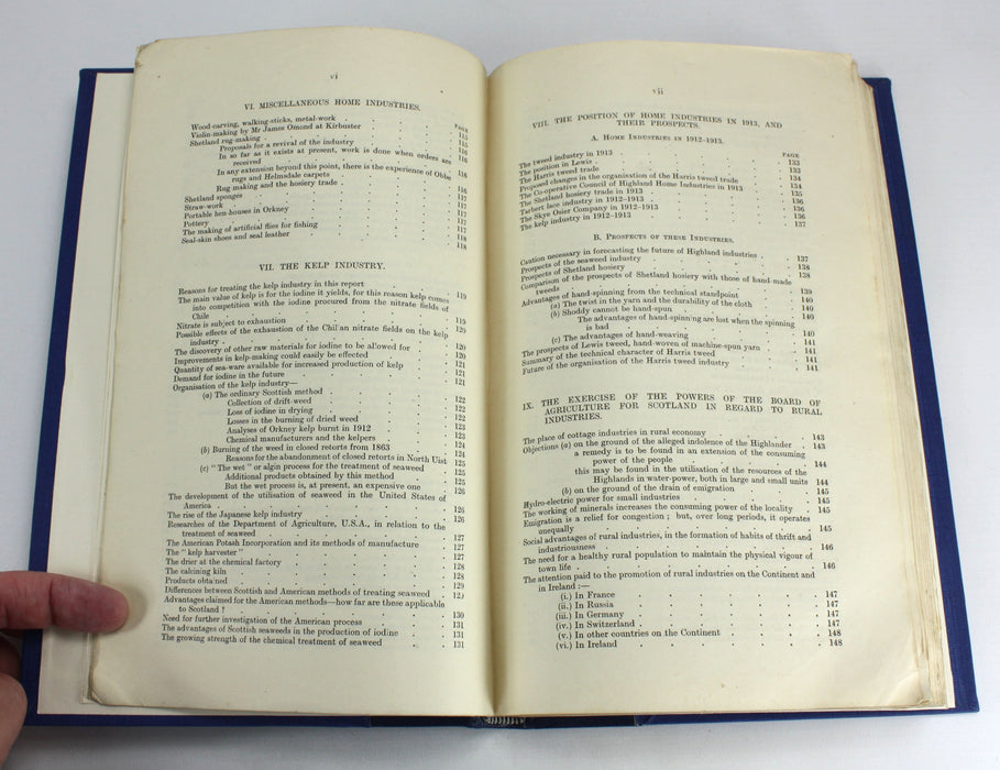 Report to the Board of Agriculture on Home Industries in the Highlands and Islands, 1914