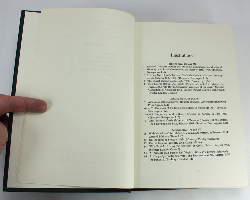 Richard Crossman; The Diaries of a Cabinet Minister, 2 Volumes, 1976-1977