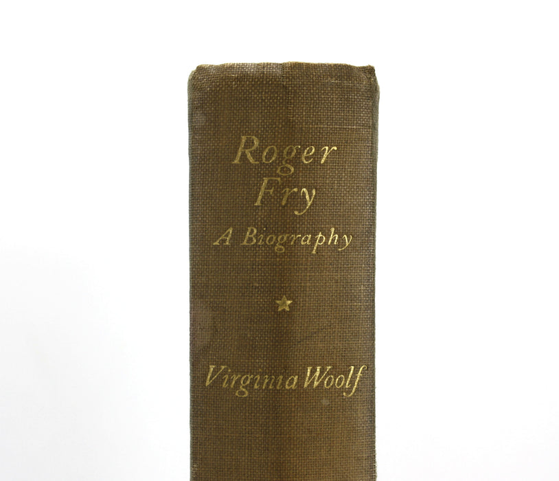 Roger Fry; A Biography, by Virginia Woolf, Hogarth Press, 1940 1st impression