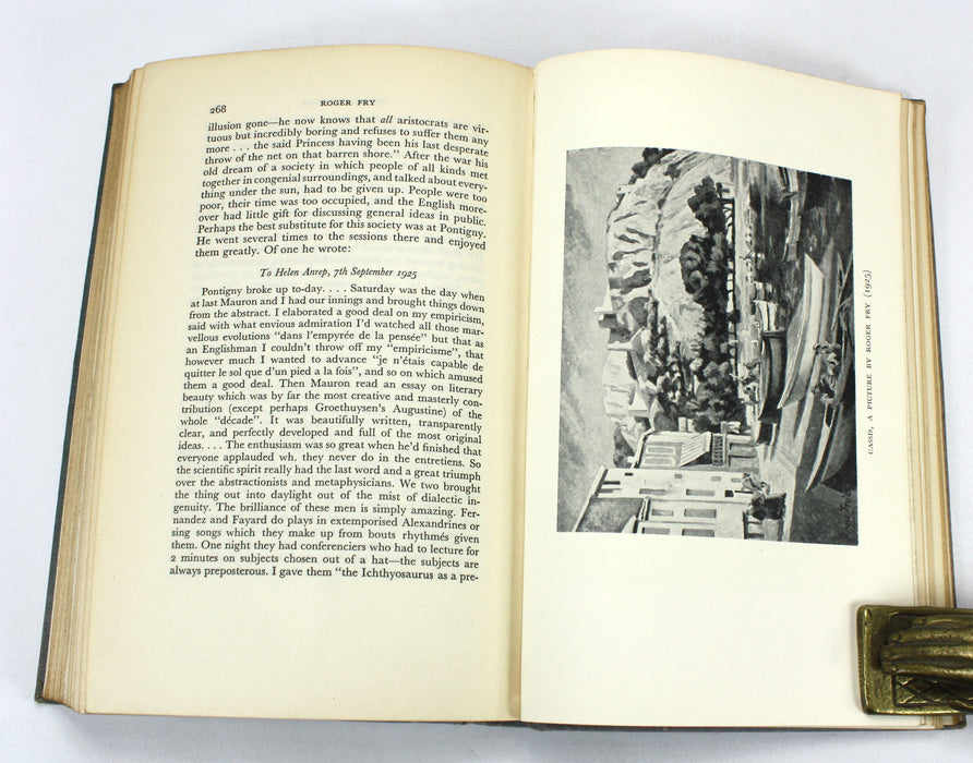 Roger Fry; A Biography, by Virginia Woolf, Hogarth Press, 1940 1st impression