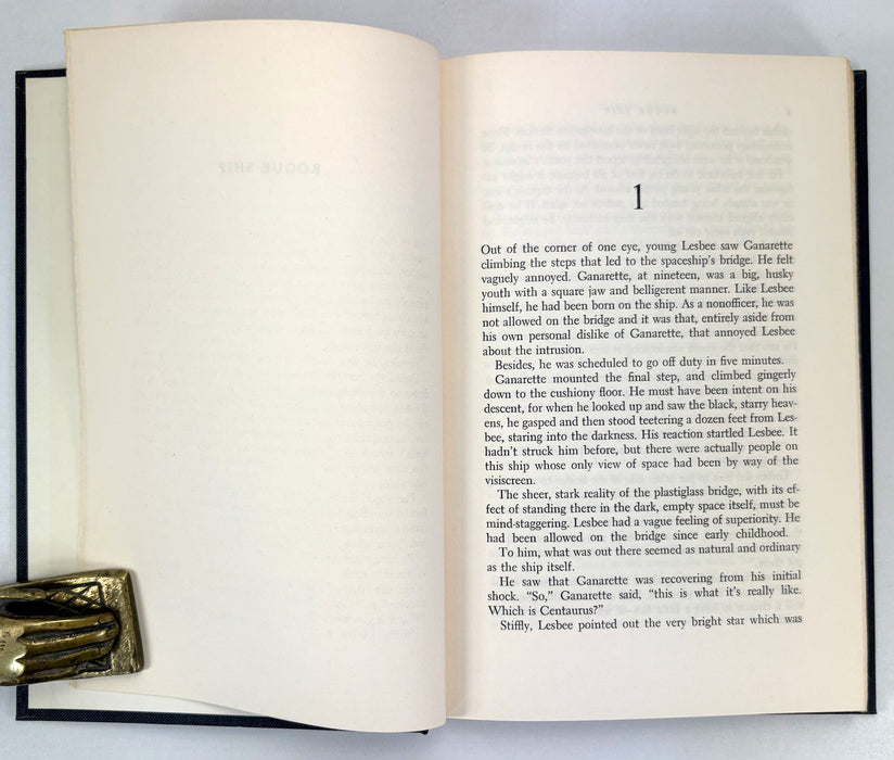 Rogue Ship, A.E. van Vogt, Doubleday, New York, 1965 Review copy