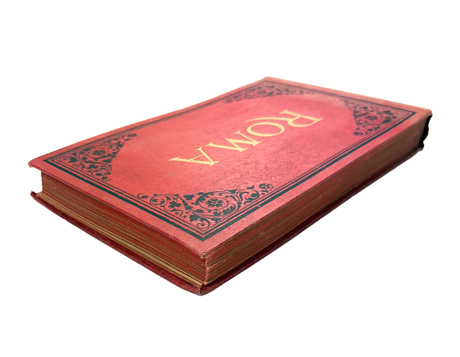 Roma - Vintage Italian Souvenir Photo Album c. 1900, with 50 images. Grand Tour album from Rome.