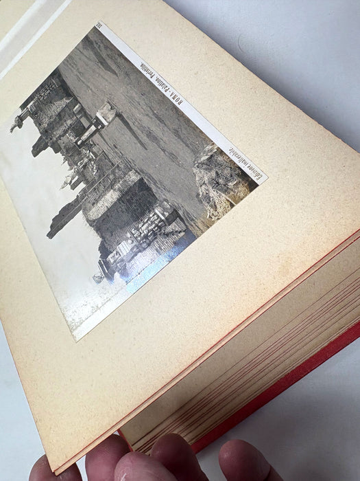 Roma - Vintage Italian Souvenir Photo Album c. 1900, with 50 images. Grand Tour album from Rome.