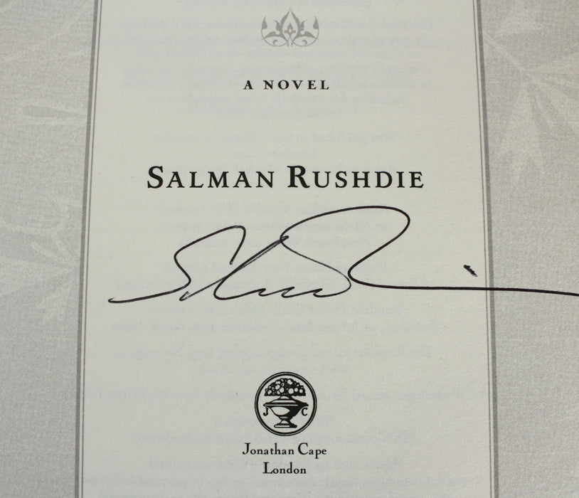 Salman Rushdie; Signed first edition, Shalimar the Clown, 2005