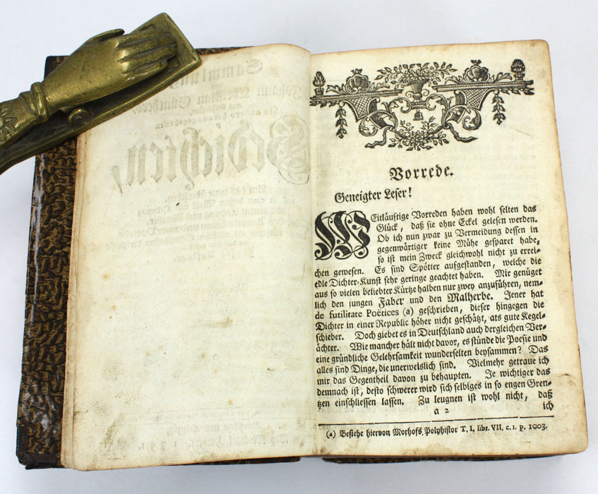 Sammlung von Johann Christian Günthers, aus Schlesien, bis anhero herausgegebenen Gedichten, 1751