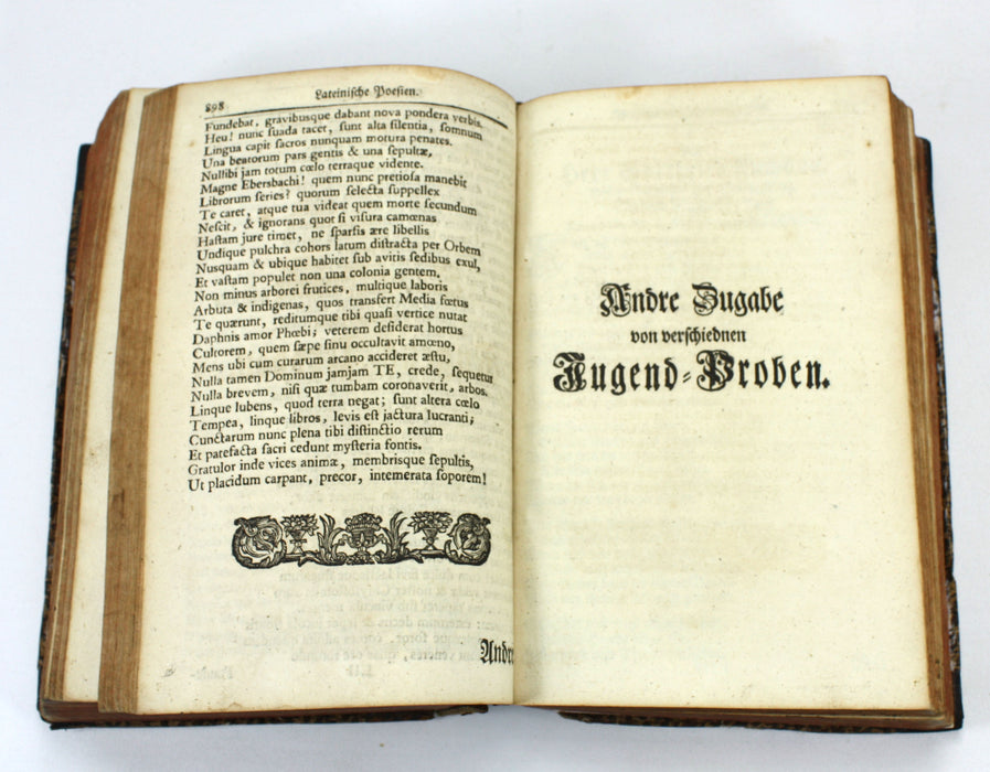 Sammlung von Johann Christian Günthers, aus Schlesien, bis anhero herausgegebenen Gedichten, 1751