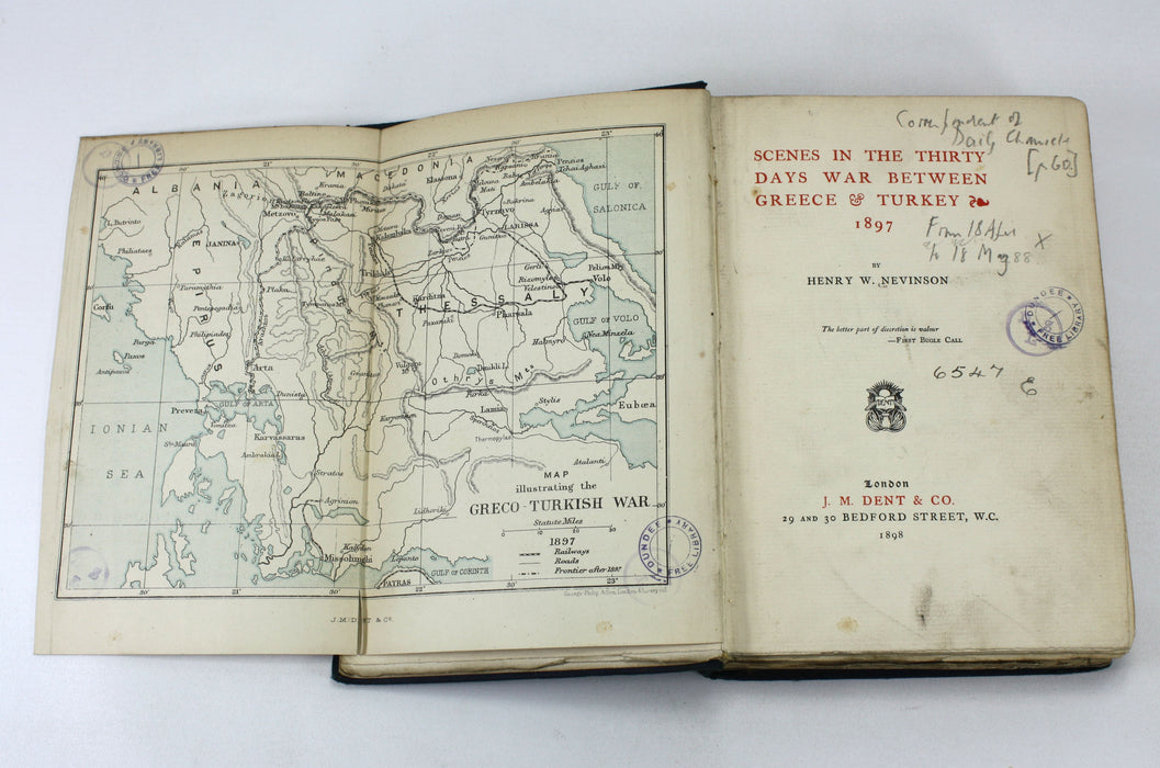 Scenes in the Thirty Days War Between Greece & Turkey 1897, Henry W. Nevinson, 1898