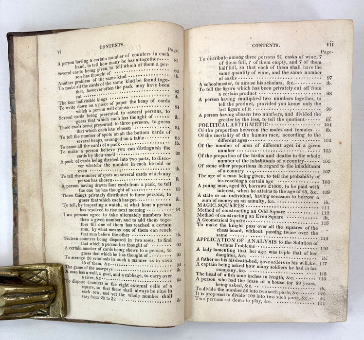 Scientific Amusements in Philosophy and Mathematics, together with Amusing Secrets in various branches of Science, W. Enfield, 1821