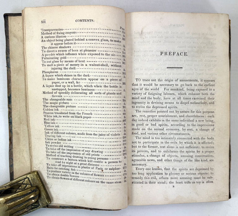 Scientific Amusements in Philosophy and Mathematics, together with Amusing Secrets in various branches of Science, W. Enfield, 1821