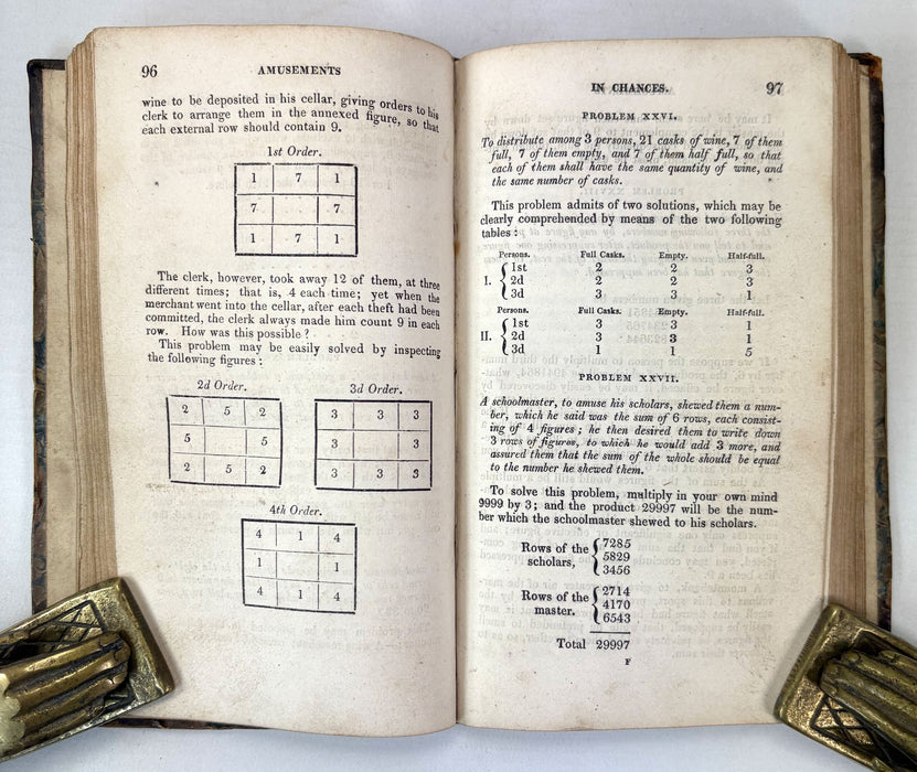 Scientific Amusements in Philosophy and Mathematics, together with Amusing Secrets in various branches of Science, W. Enfield, 1821