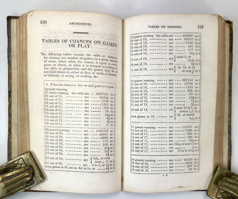 Scientific Amusements in Philosophy and Mathematics, together with Amusing Secrets in various branches of Science, W. Enfield, 1821