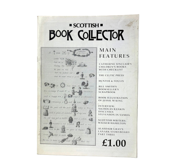 Scottish Book Collector, Vol. 2, Issue 3, February/March 1990, including Alasdair Gray's Storyboard for the film of Lanark