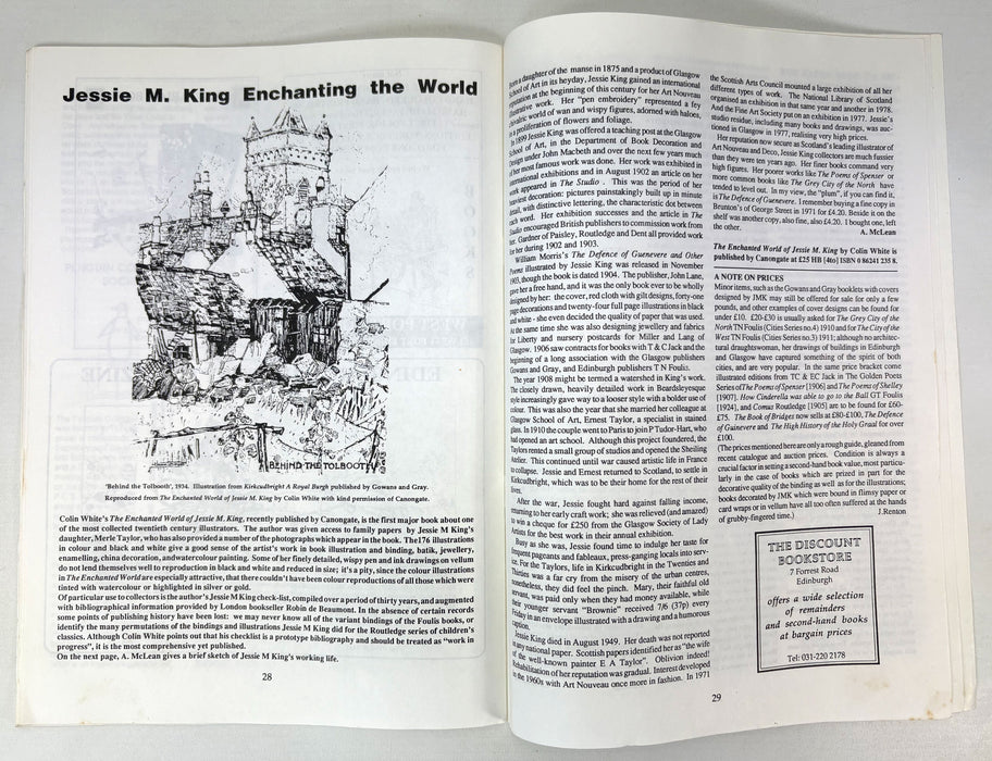 Scottish Book Collector, Vol. 2, Issue 3, February/March 1990, including Alasdair Gray's Storyboard for the film of Lanark