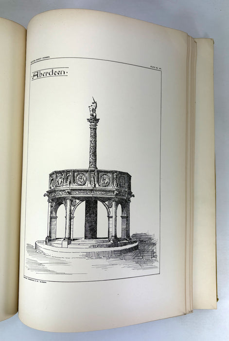 Scottish Market Crosses, John W. Small, Eneas Mackay, Stirling, Limited edition, 1900