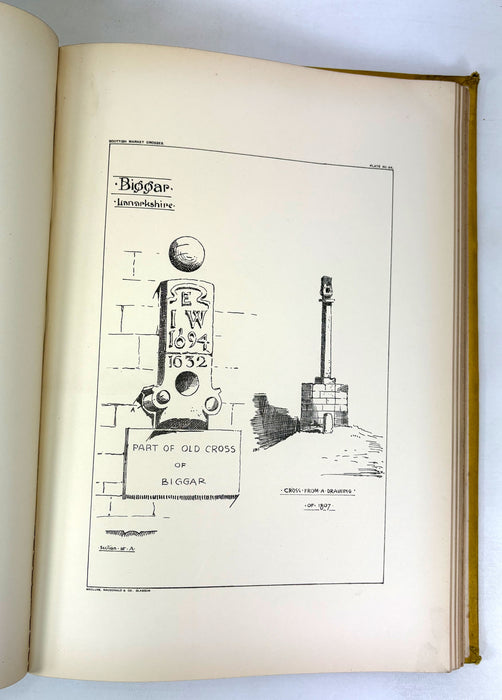 Scottish Market Crosses, John W. Small, Eneas Mackay, Stirling, Limited edition, 1900